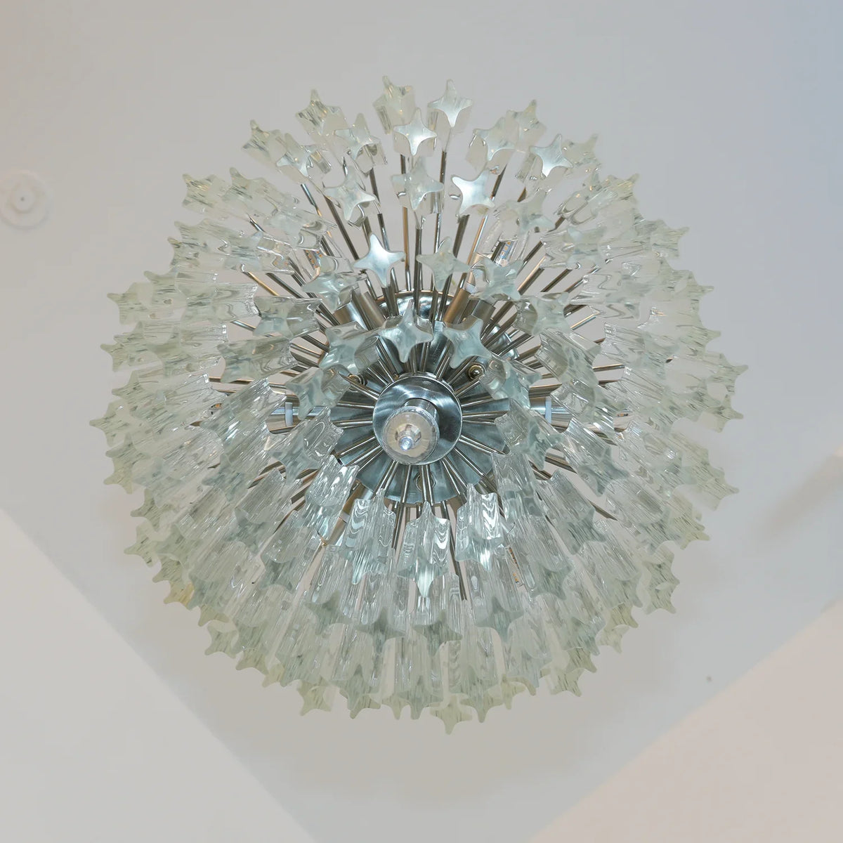 Quadriedri Prism Transparent Chandelier - view 13 | Metavaya