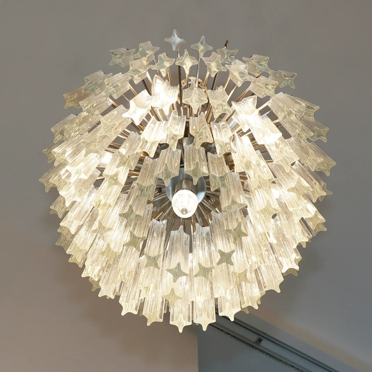 Quadriedri Prism Transparent Chandelier - view 12 | Metavaya