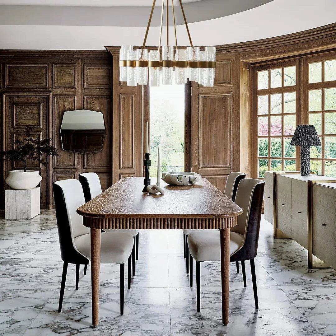 Metavaya Pendant light Recycled glass tube pendant light