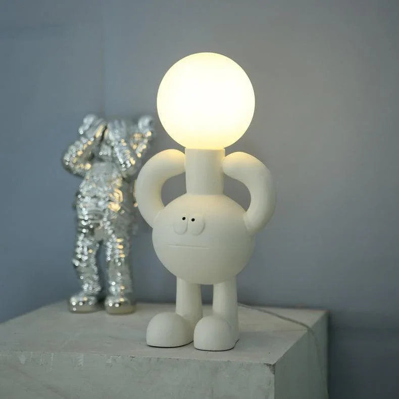 Metavaya Table Lamp Resin Robot Table Lamp
