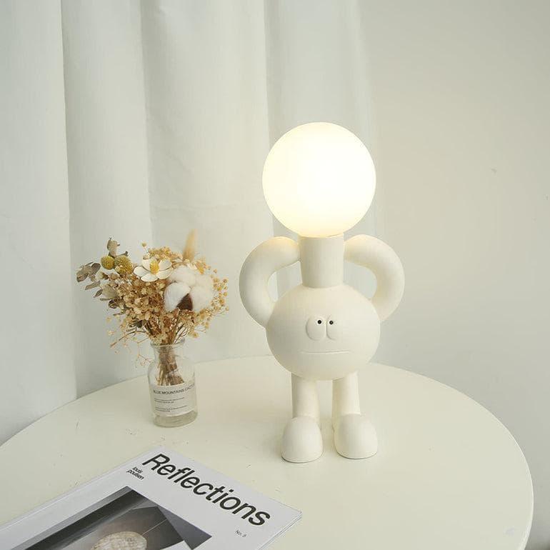 Metavaya Table Lamp Resin Robot Table Lamp