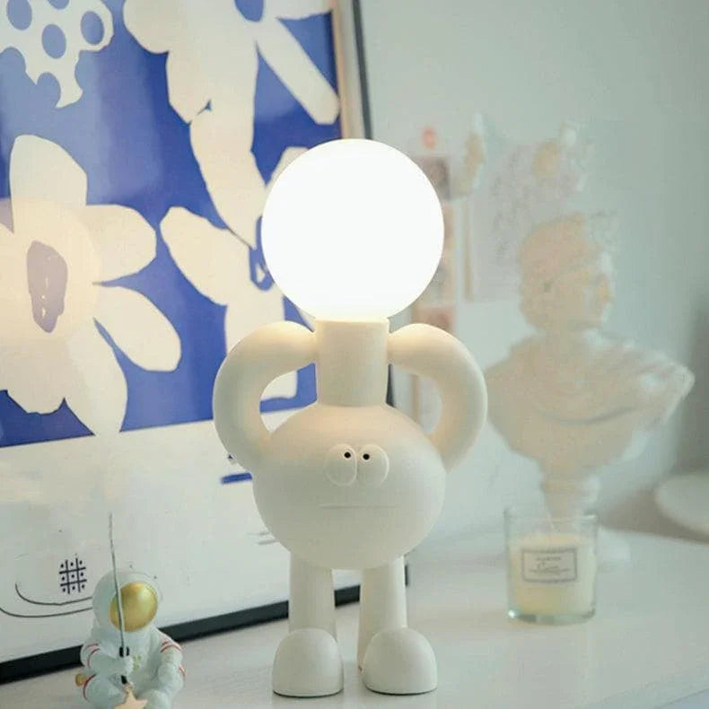 Metavaya Table Lamp Resin Robot Table Lamp