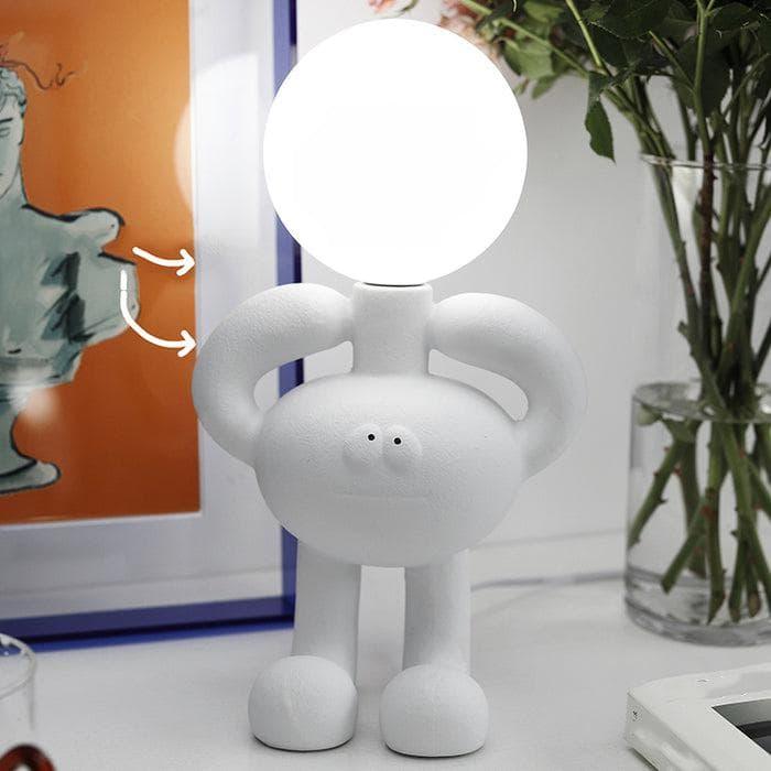 Metavaya Table Lamp Resin Robot Table Lamp
