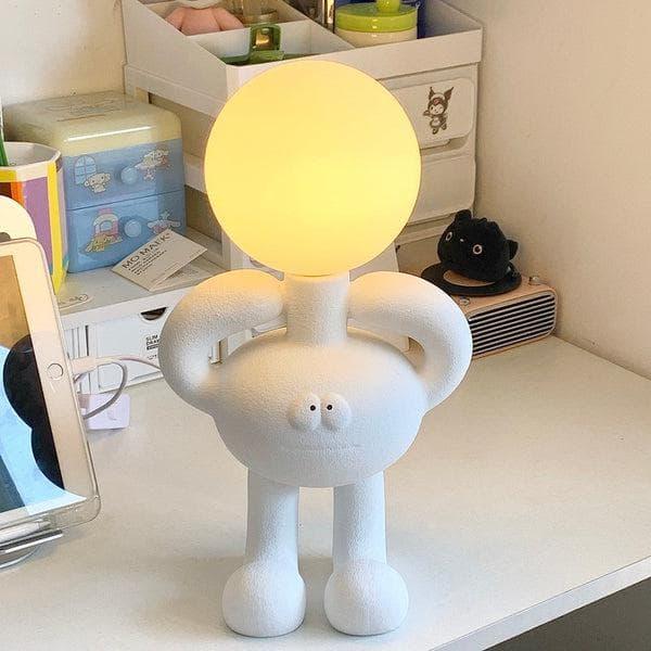 Metavaya Table Lamp Resin Robot Table Lamp