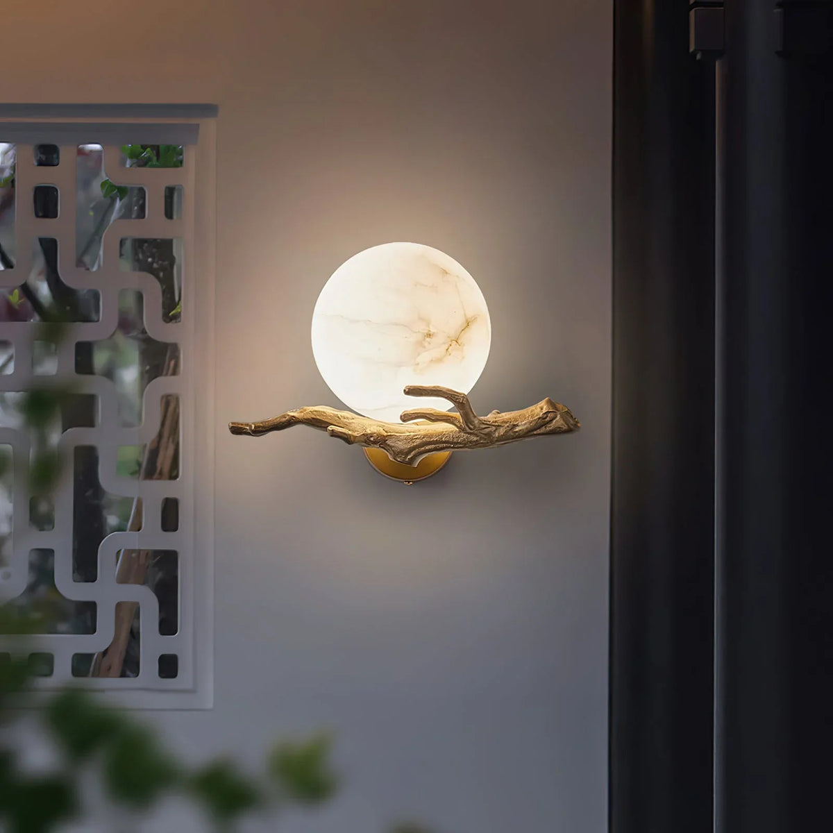 Retro Twigs Wall Lamp - view 3 | Metavaya