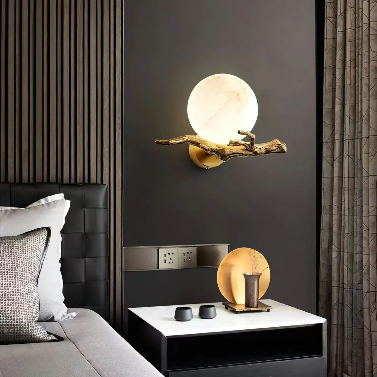 Retro Twigs Wall Lamp - view 5 | Metavaya