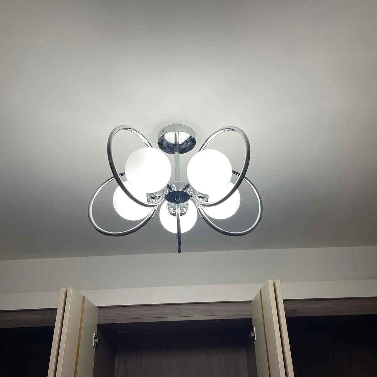 Metavaya Chandelier Orb Chandelier Revolution Chandelier | Discount Sale