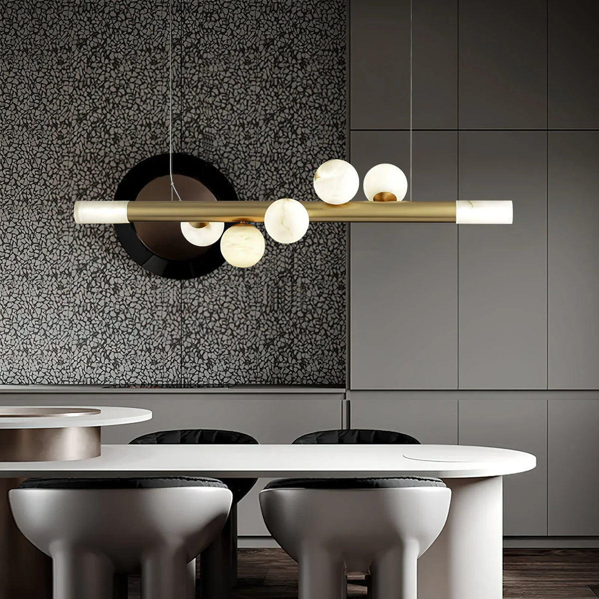 RoMi Carrara Pendant Light - view 2 | Metavaya