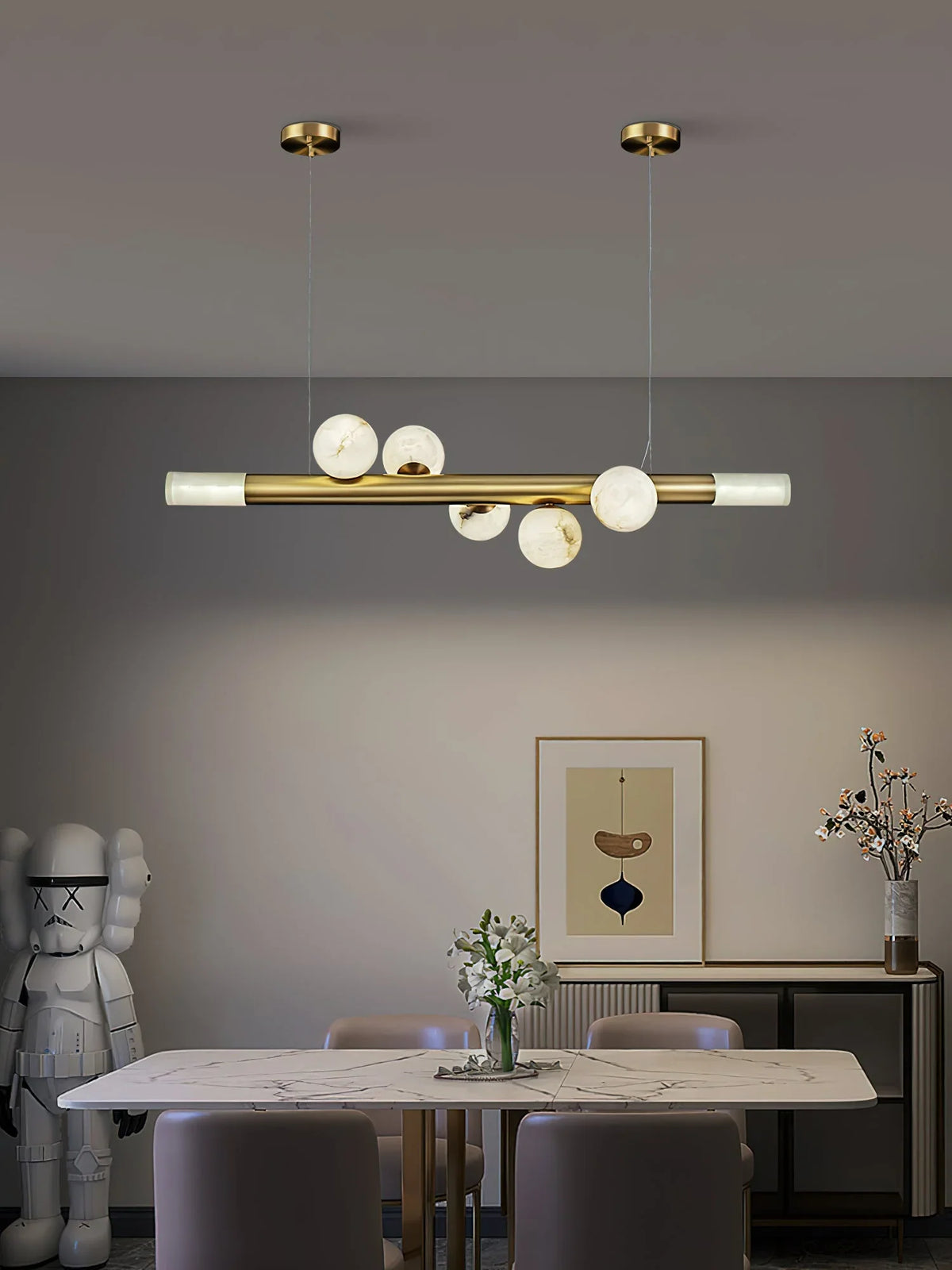 RoMi Carrara Pendant Light - view 11 | Metavaya
