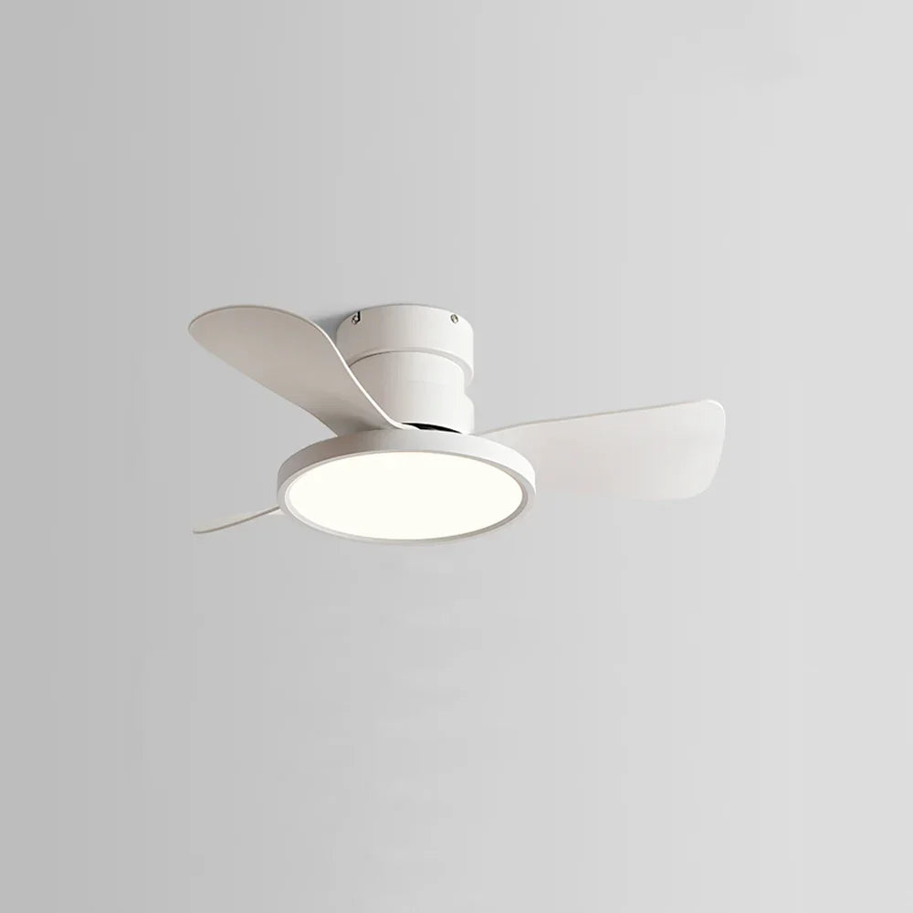 Round Acrylic Blade Ceiling Fan Light - view 9 | Metavaya