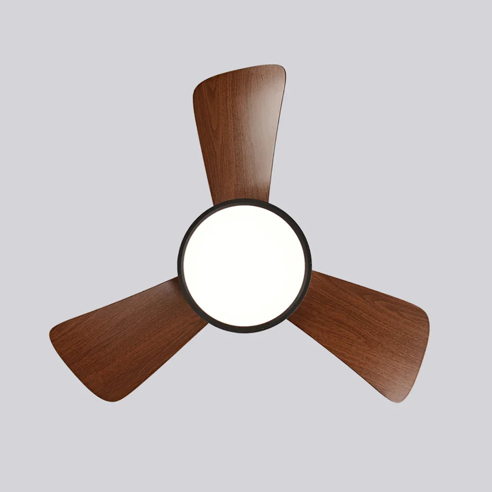 Round Acrylic Blade Ceiling Fan Light - view 7 | Metavaya