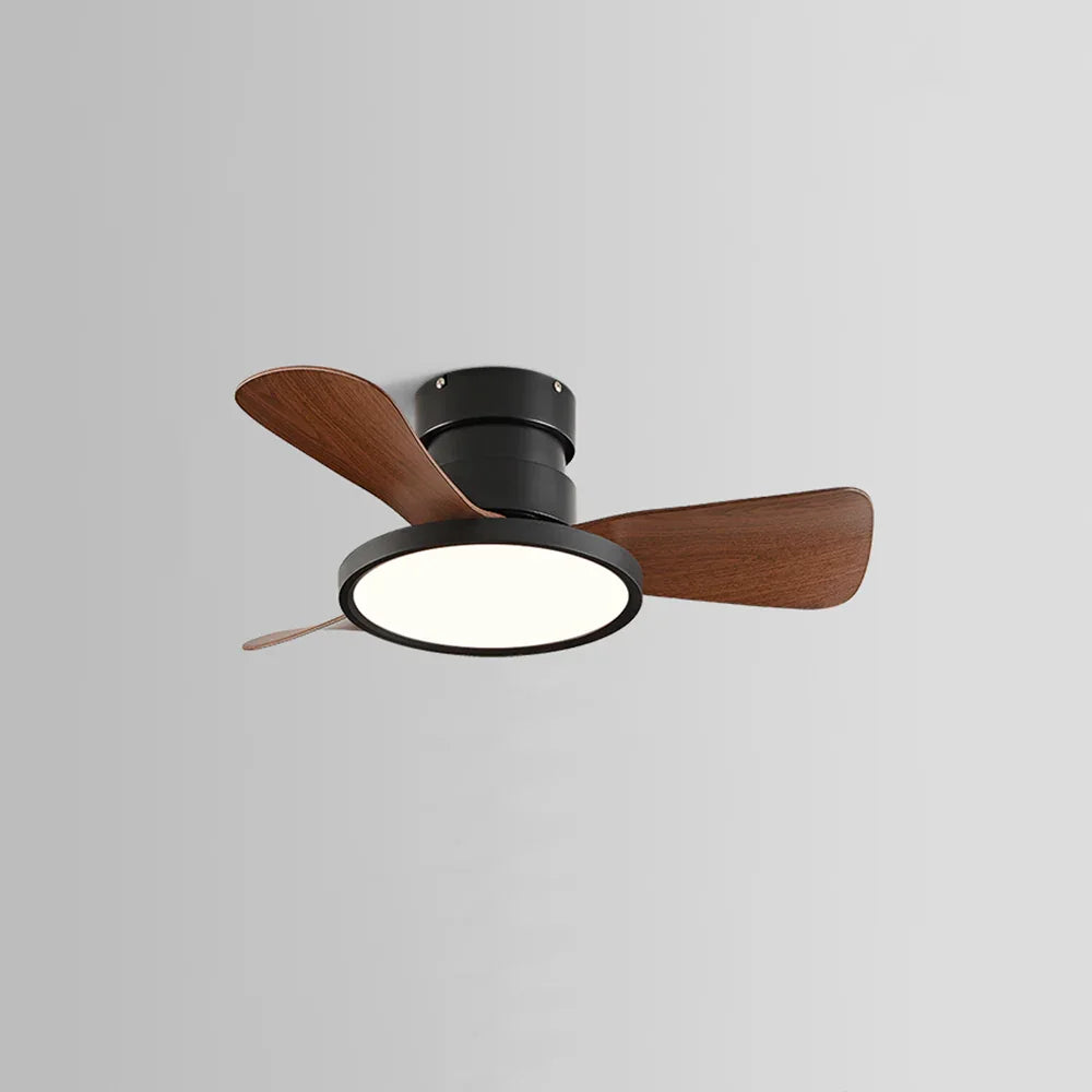 Round Acrylic Blade Ceiling Fan Light - view 11 | Metavaya