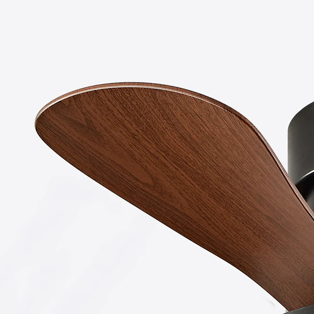 Round Acrylic Blade Ceiling Fan Light - view 8 | Metavaya