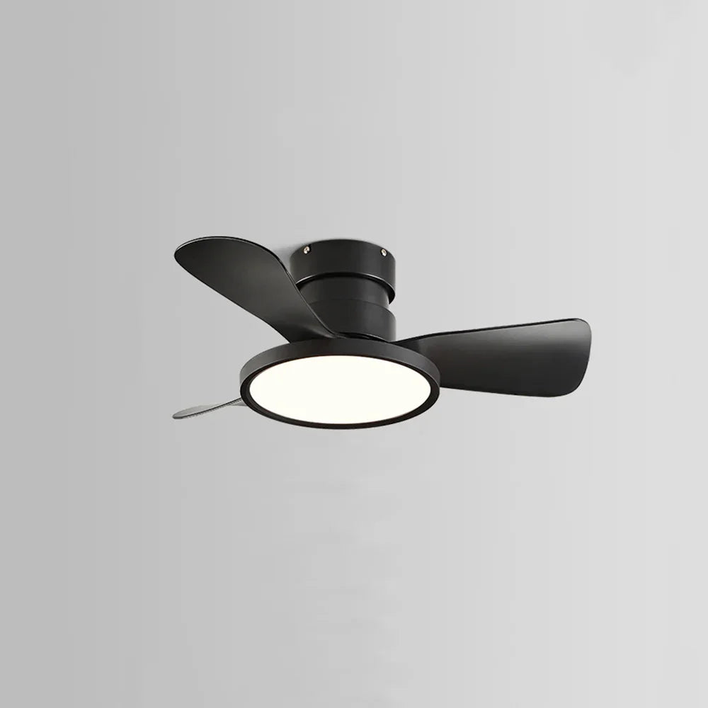 Round Acrylic Blade Ceiling Fan Light - view 16 | Metavaya