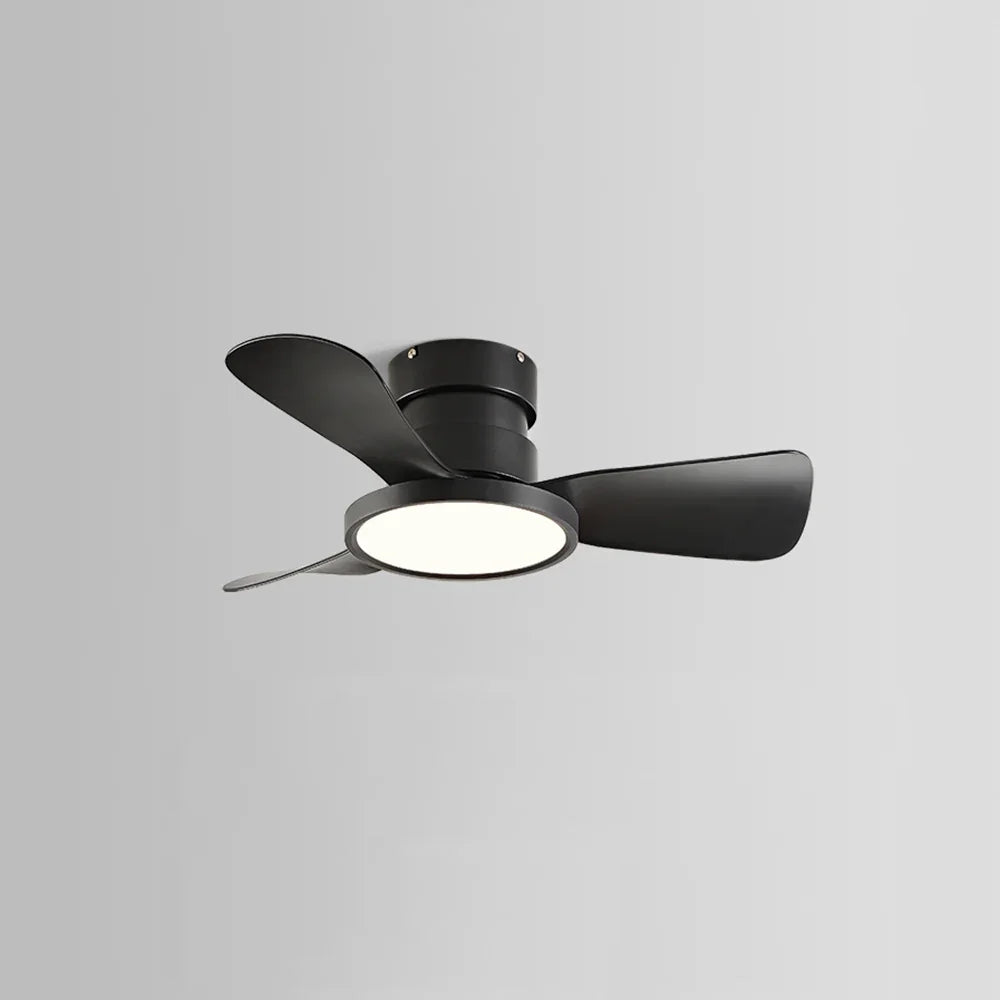 Round Acrylic Blade Ceiling Fan Light - view 15 | Metavaya