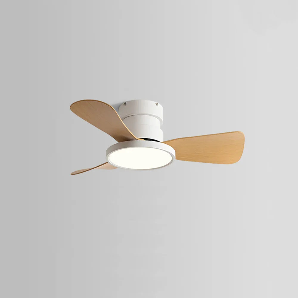 Round Acrylic Blade Ceiling Fan Light - view 12 | Metavaya
