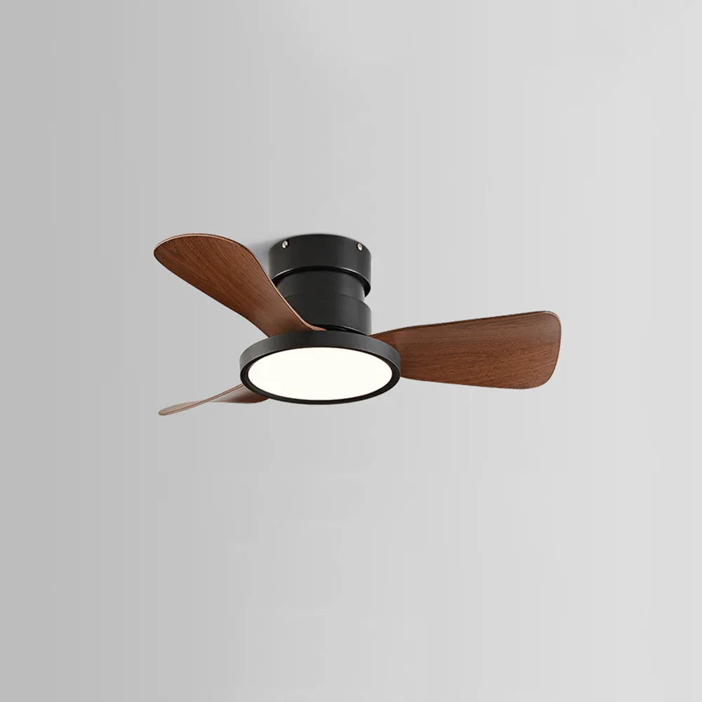 Round Acrylic Blade Ceiling Fan Light - view 10 | Metavaya