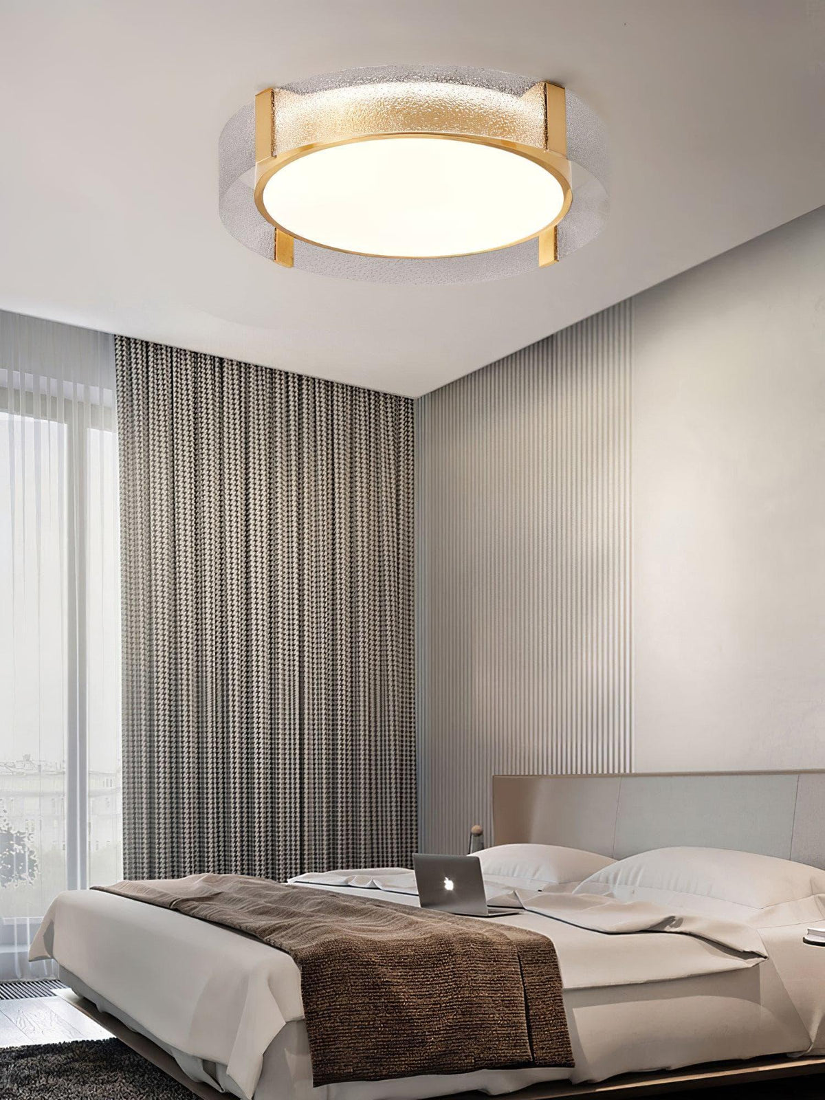 Metavaya Ceiling Light Round Low Profile Ceiling Light
