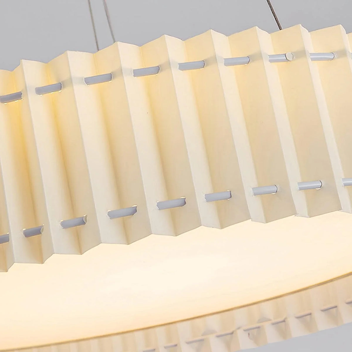 Metavaya Pendant lamp Round Pleated Pendant Lamp
