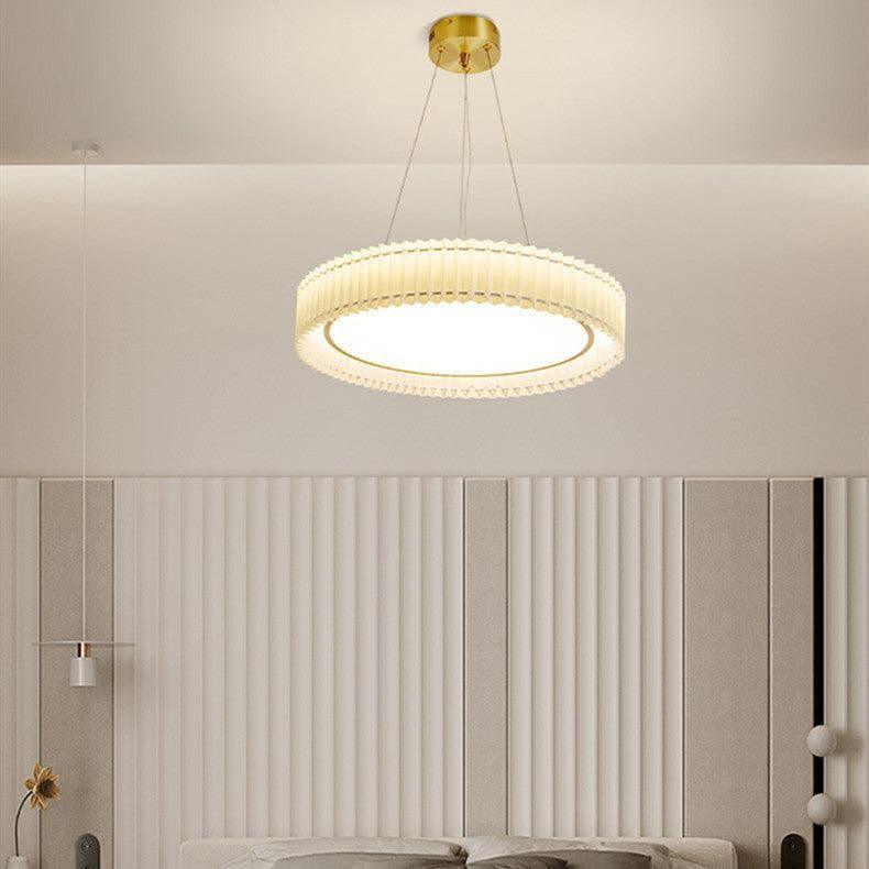 Metavaya Pendant lamp Round Pleated Pendant Lamp