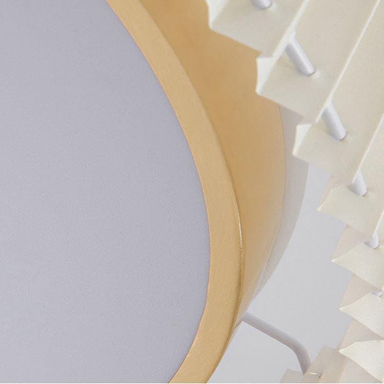 Metavaya Pendant lamp Round Pleated Pendant Lamp