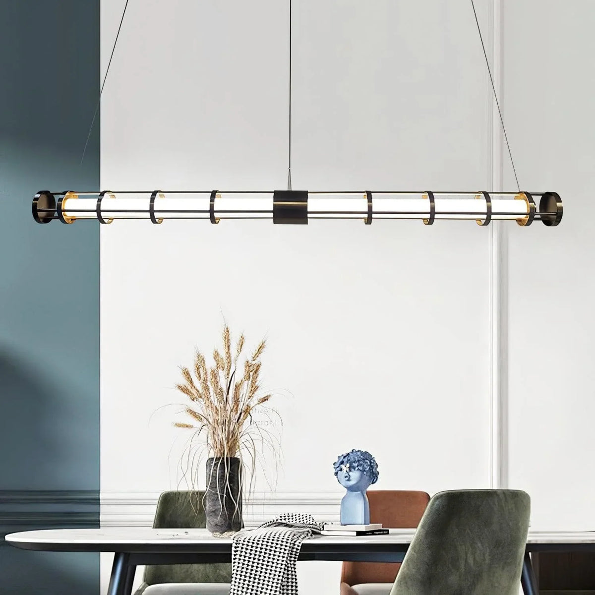 Metavaya Pendant light Round Tube Pendant Lamp Round Tube Pendant Lamp- Buy online