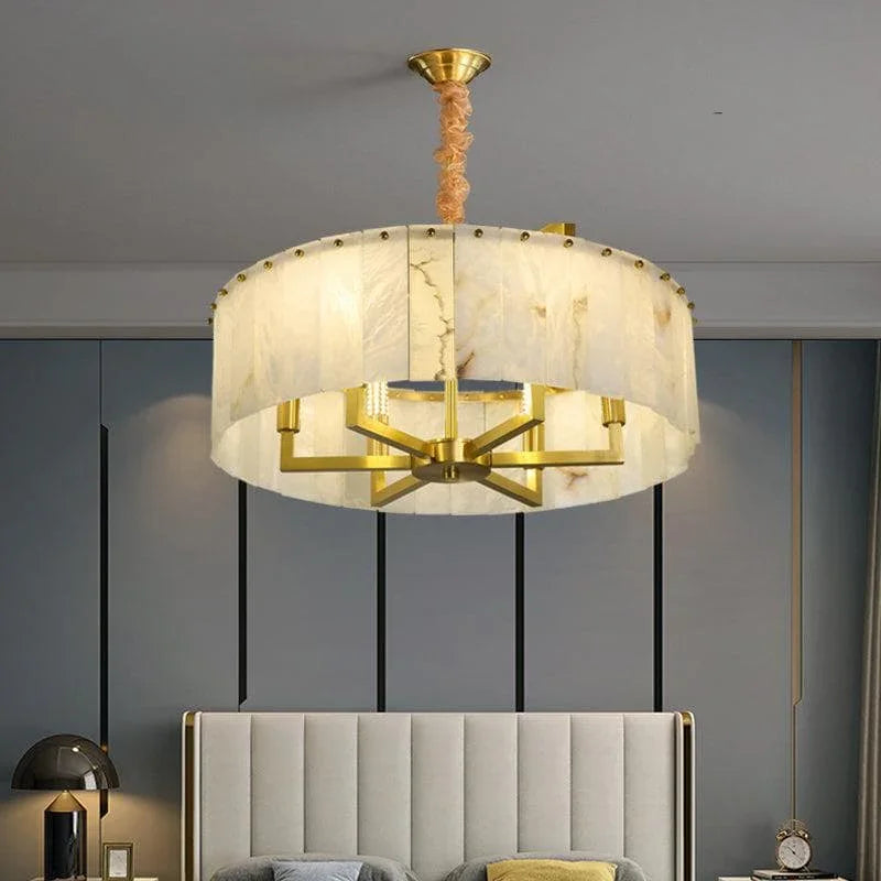 Metavaya Chandelier Round marble chandelier