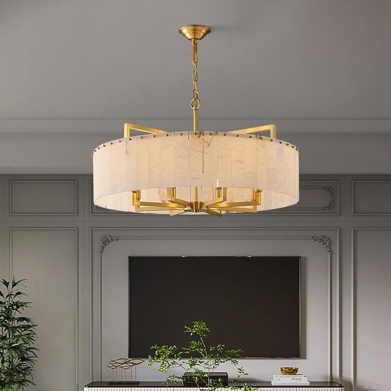 Metavaya Chandelier Round marble chandelier