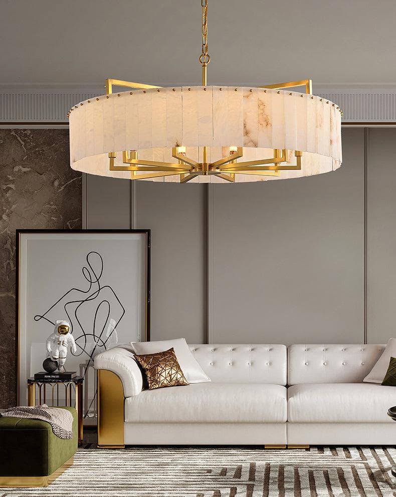 Metavaya Chandelier Round marble chandelier