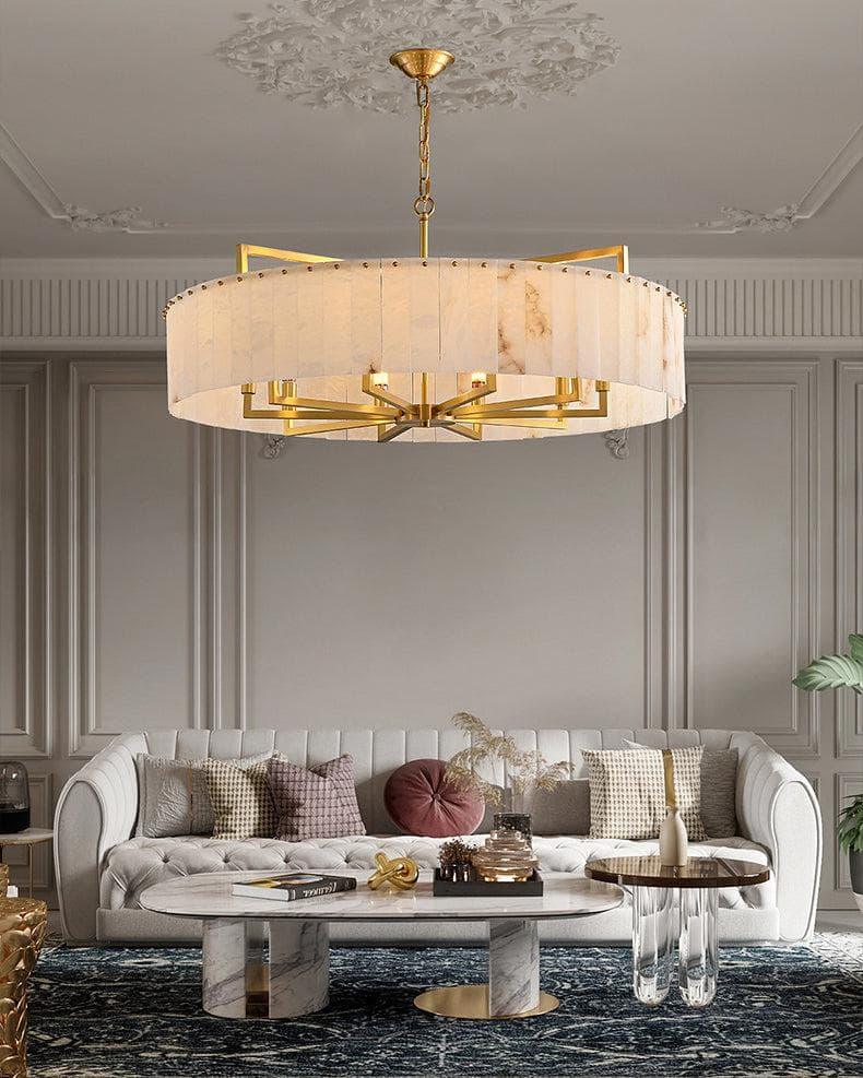 Metavaya Chandelier Round marble chandelier