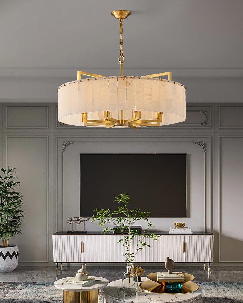 Metavaya Chandelier Round marble chandelier