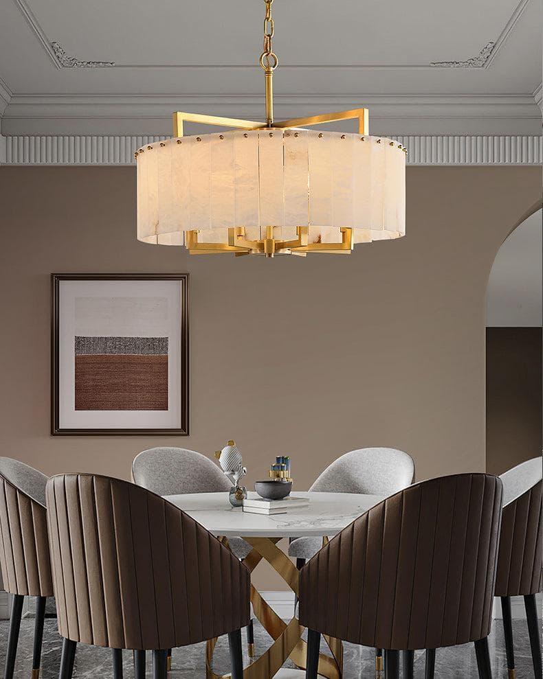 Metavaya Chandelier Round marble chandelier