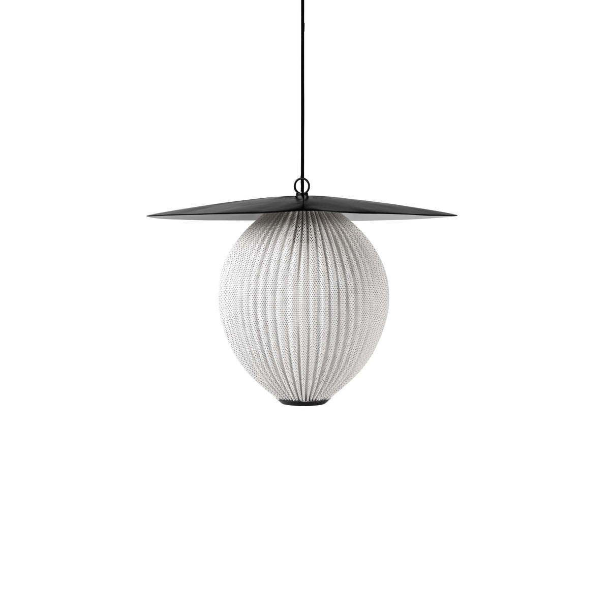 Metavaya Pendant light L 45cm x W 27.5cm x H 38cm /L 17.7" x W 10.8" x H 15" / White Satellite Pendant light 6938617787950 M2023092804-1