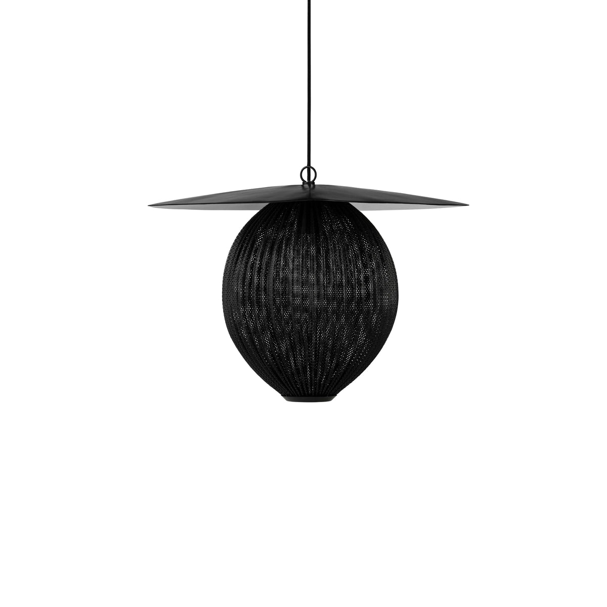 Metavaya Pendant light L 45cm x W 27.5cm x H 38cm /L 17.7" x W 10.8" x H 15" / Black Satellite Pendant light 6938617787974 M2023092804-1