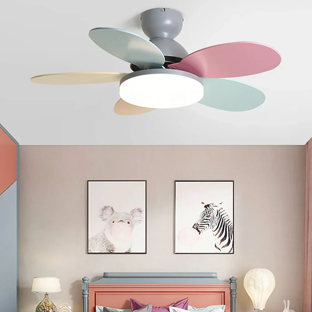 Scandi Ceiling Fan Lamp - view 15 | Metavaya