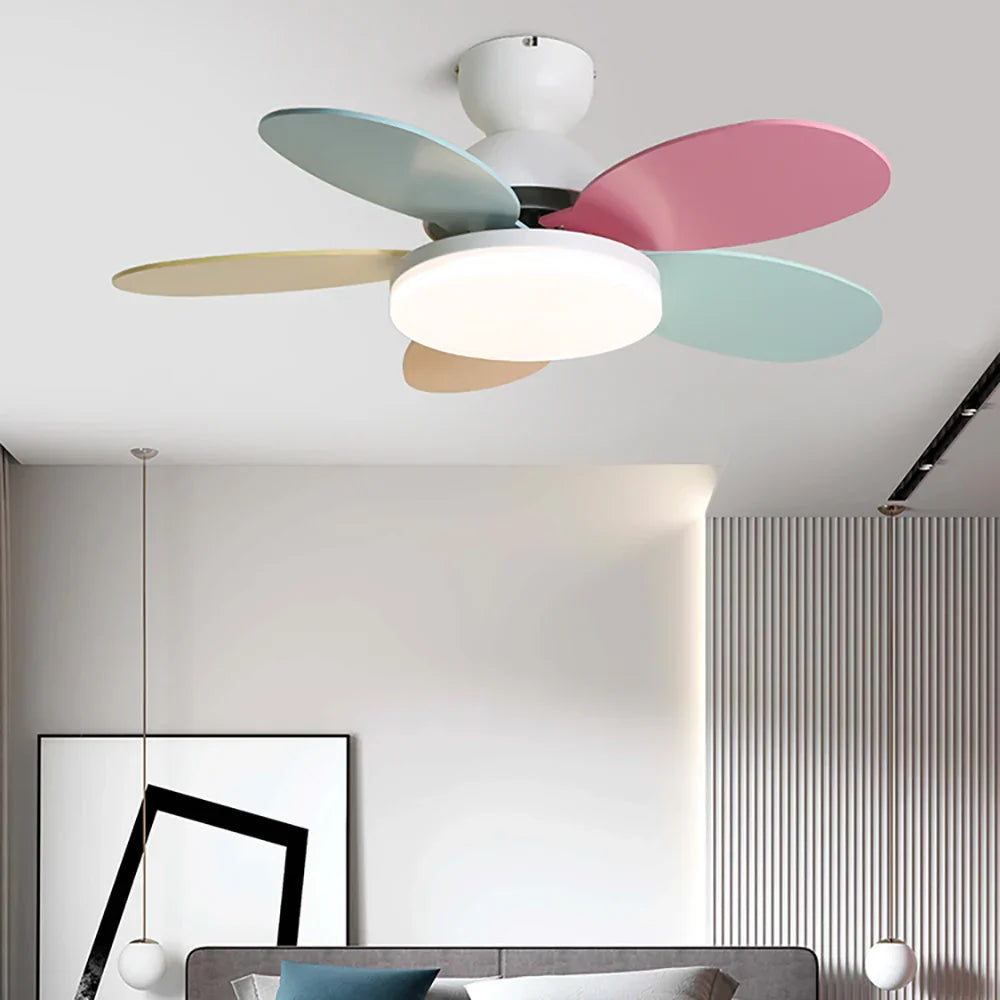 Scandi Ceiling Fan Lamp - view 7 | Metavaya