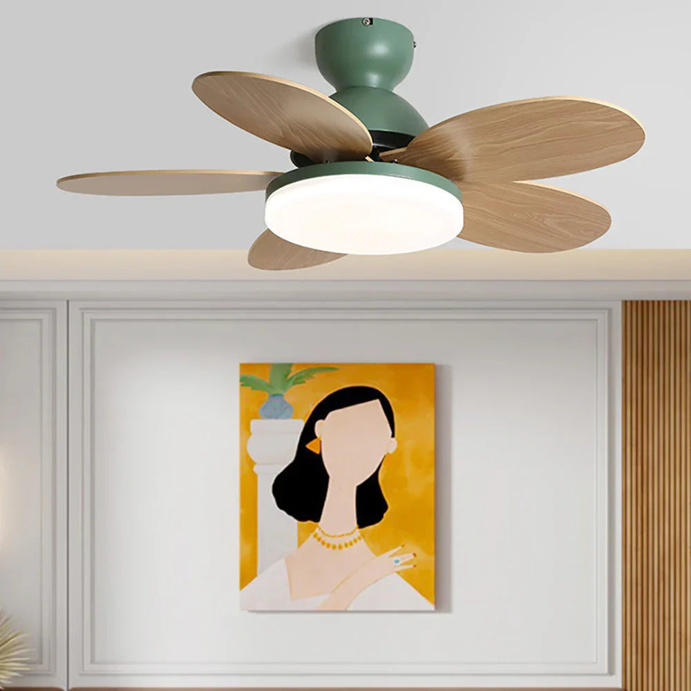 Scandi Ceiling Fan Lamp - view 6 | Metavaya