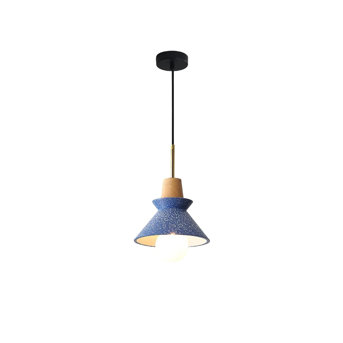 Metavaya Pendant lamp Dia 22 cm x H 33 cm / ∅ 8.7″ x H 13″ / Space Stone Blue Scandinavian Pendant Lamp 6938617816223 M2023112303-8