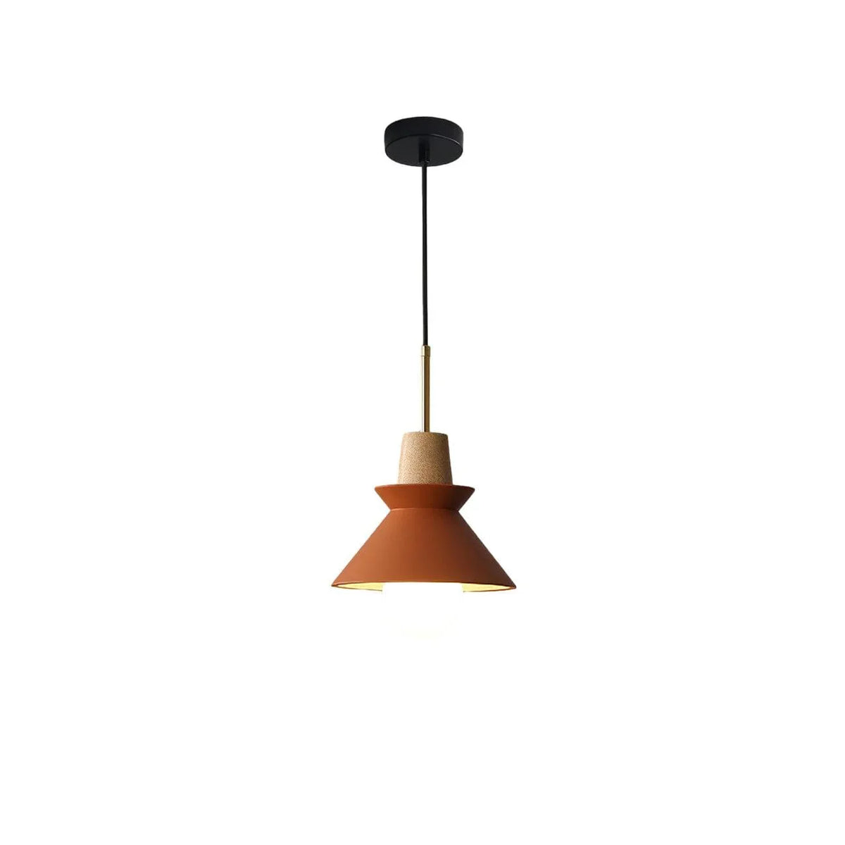 Metavaya Pendant lamp Dia 22 cm x H 33 cm / ∅ 8.7″ x H 13″ / Sand Orange Scandinavian Pendant Lamp 6938617816193 M2023112303-5