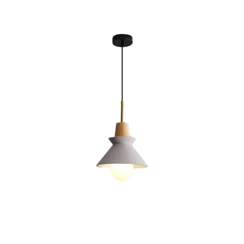 Metavaya Pendant lamp Dia 22 cm x H 33 cm / ∅ 8.7″ x H 13″ / Sand Gray Scandinavian Pendant Lamp 6938617816162 M2023112303-2