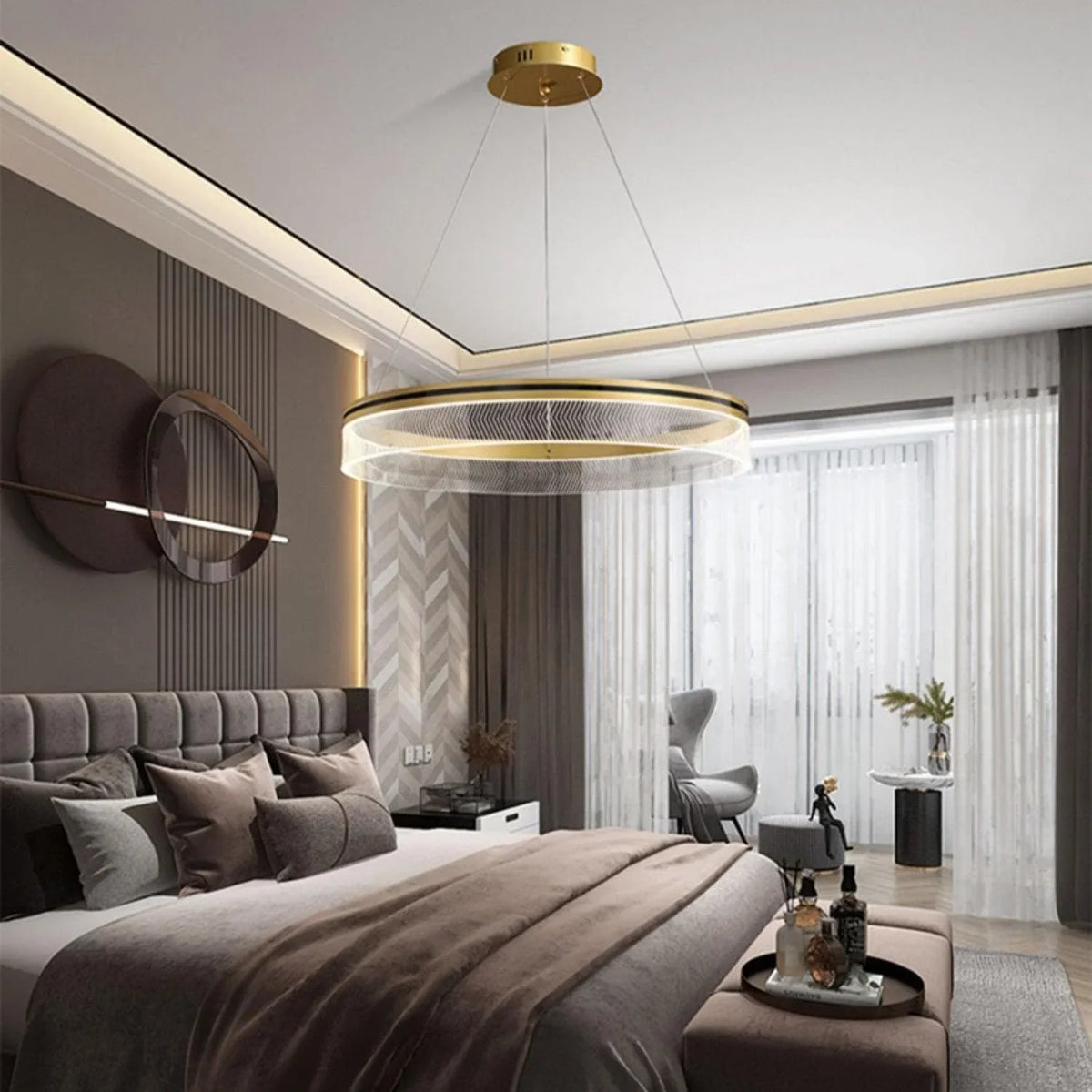 Metavaya Chandelier Sendra Chandelier Aluminum Sendra Chandelier