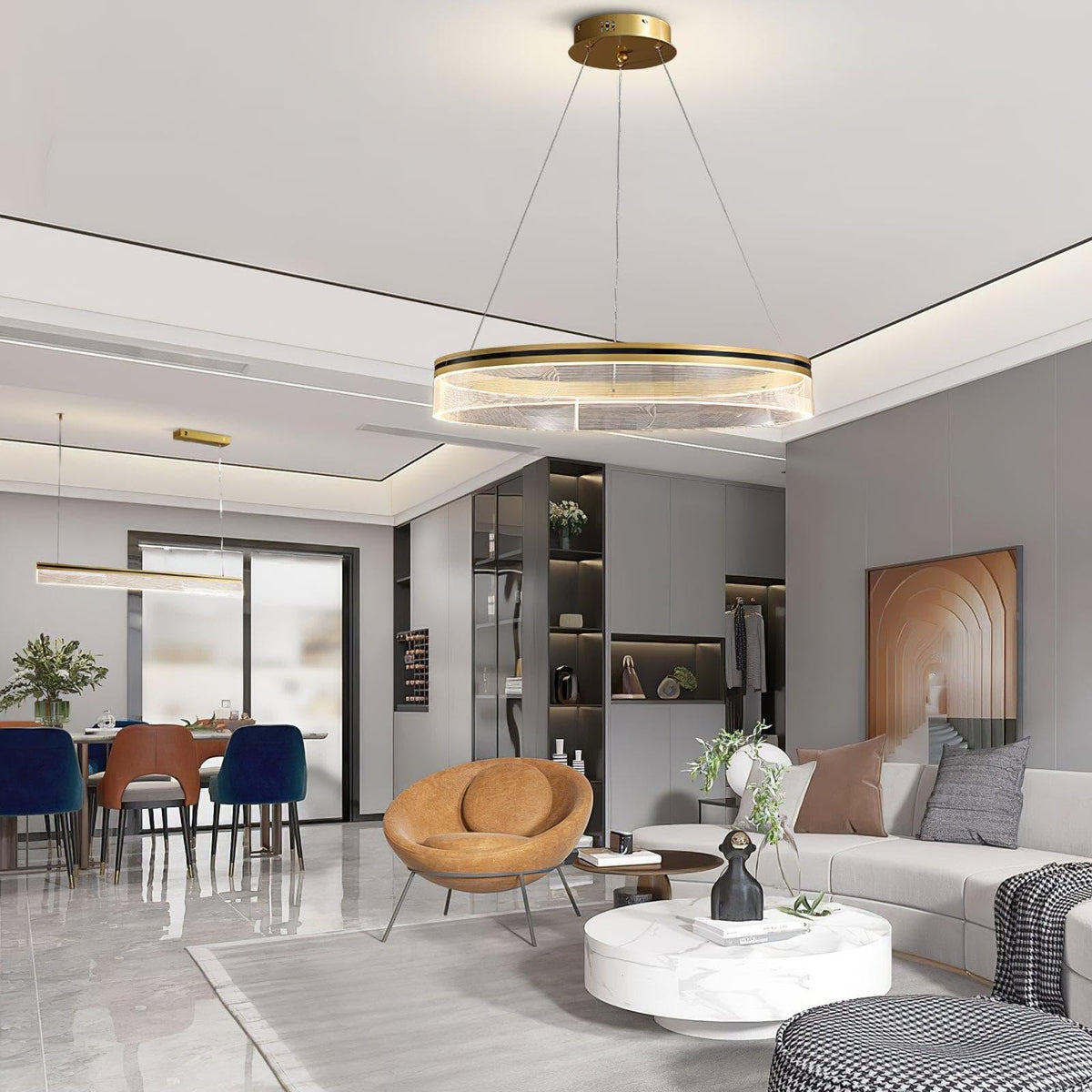 Metavaya Chandelier Sendra Chandelier Aluminum Sendra Chandelier