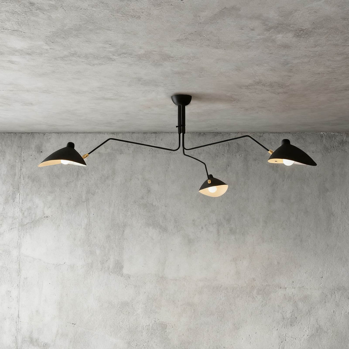 Serge Mouille Ceiling Light - view 36 | Metavaya