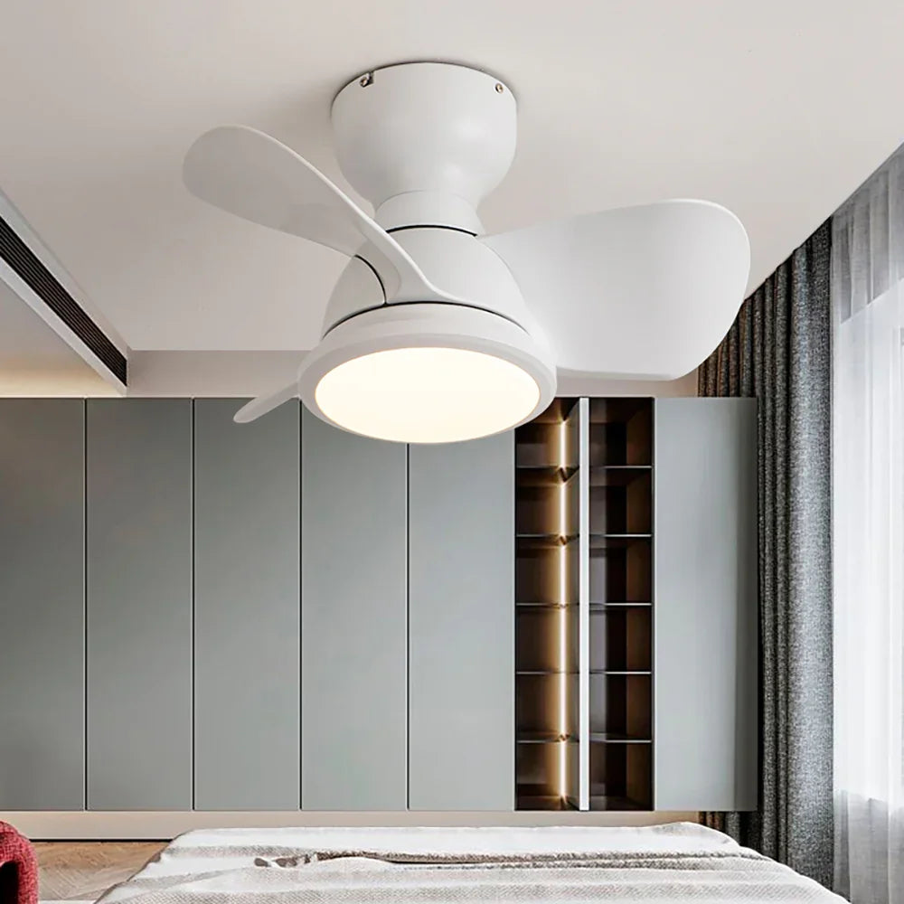 Seyfi Three Leaves Ceiling Fan Light - view 7 | Metavaya
