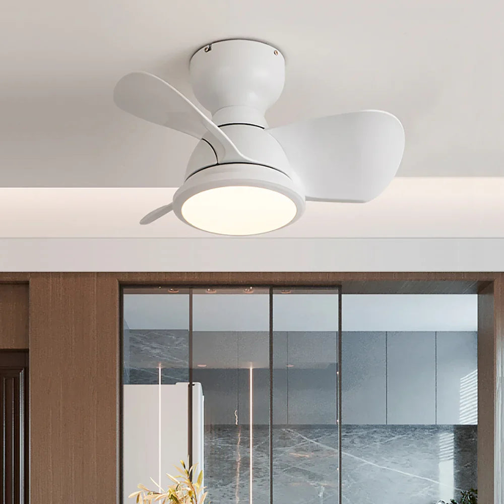 Seyfi Three Leaves Ceiling Fan Light - view 4 | Metavaya