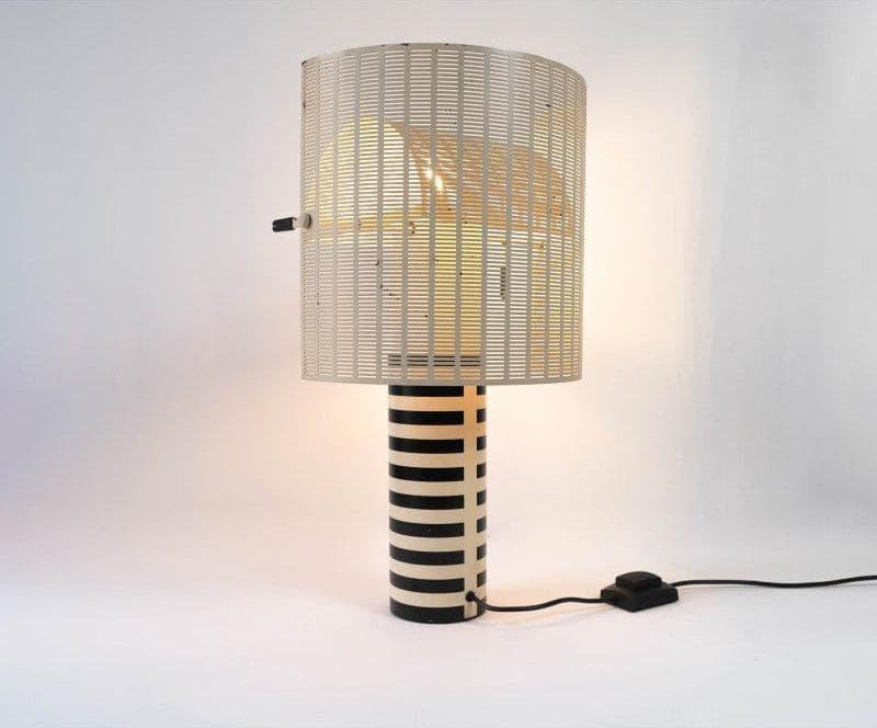 Metavaya Table lamp Dia 32cm x H 58cm / ∅ 12.6″ x H 22.8" / Black+White Shogun Table Lamp 6938617802288 M2023102007-1