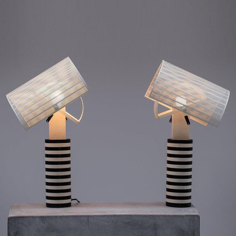 Metavaya Table lamp Dia 32cm x H 58cm / ∅ 12.6″ x H 22.8" / Black+White Shogun Table Lamp 6938617802288 M2023102007-1