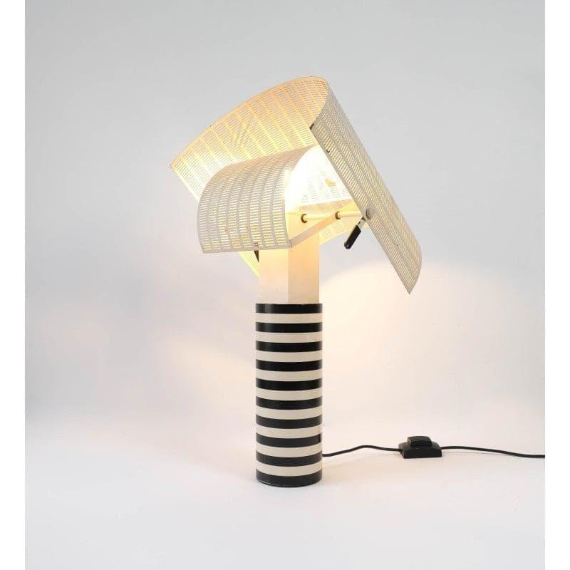 Metavaya Table lamp Dia 32cm x H 58cm / ∅ 12.6″ x H 22.8" / Black+White Shogun Table Lamp 6938617802288 M2023102007-1