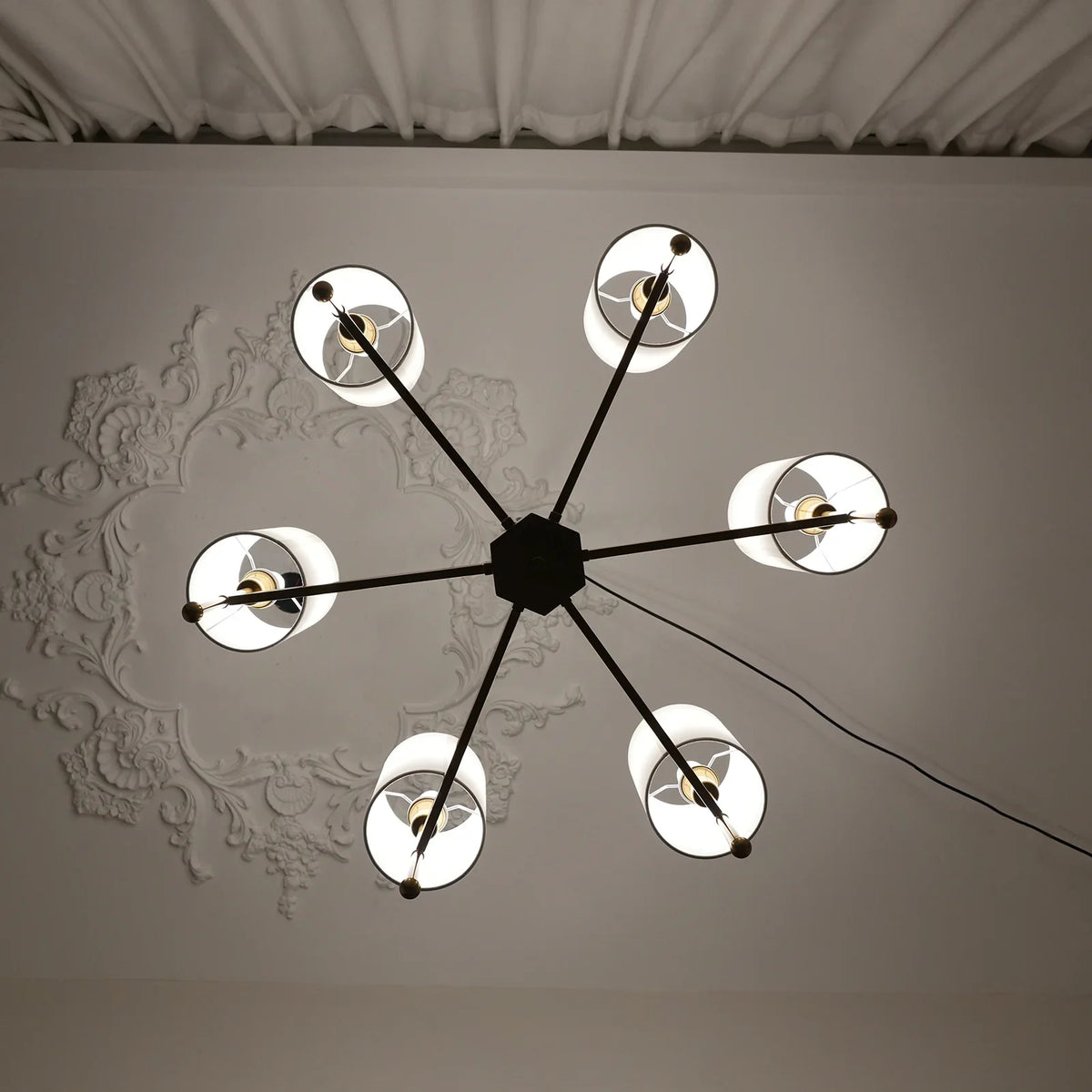 Silk Stem Chandelier - view 5 | Metavaya