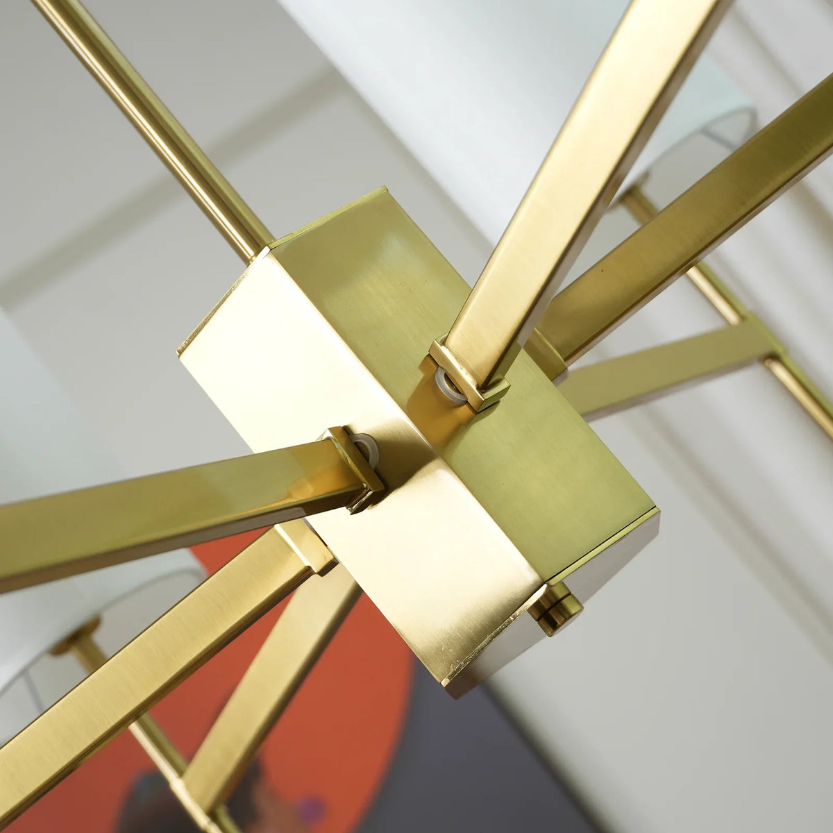 Silk Stem Chandelier - view 6 | Metavaya